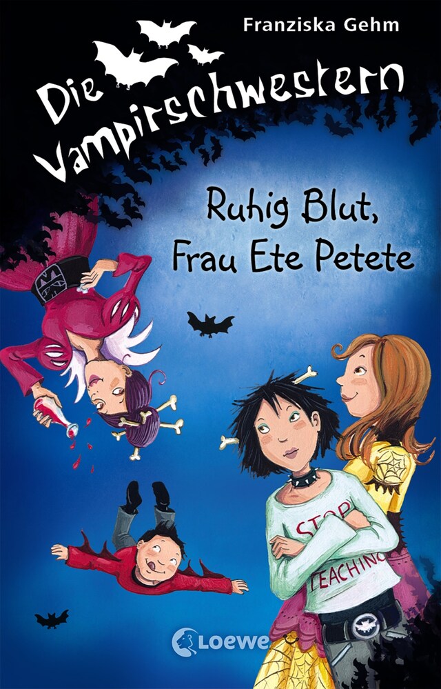 Buchcover für Die Vampirschwestern (Band  12) – Ruhig Blut, Frau Ete Petete