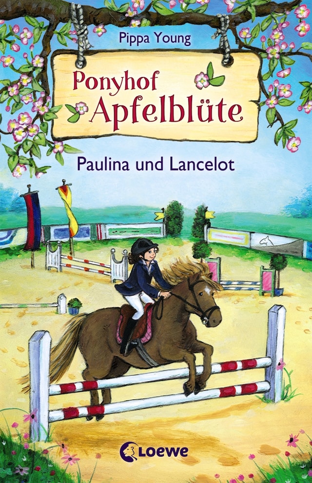 Kirjankansi teokselle Ponyhof Apfelblüte (Band 2) - Paulina und Lancelot