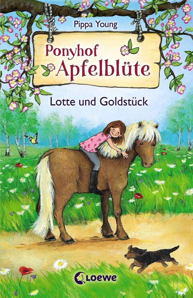 Book cover for Ponyhof Apfelblüte (Band 3) - Lotte und Goldstück