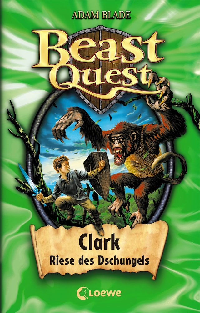 Book cover for Beast Quest (Band 8) - Clark, Riese des Dschungels