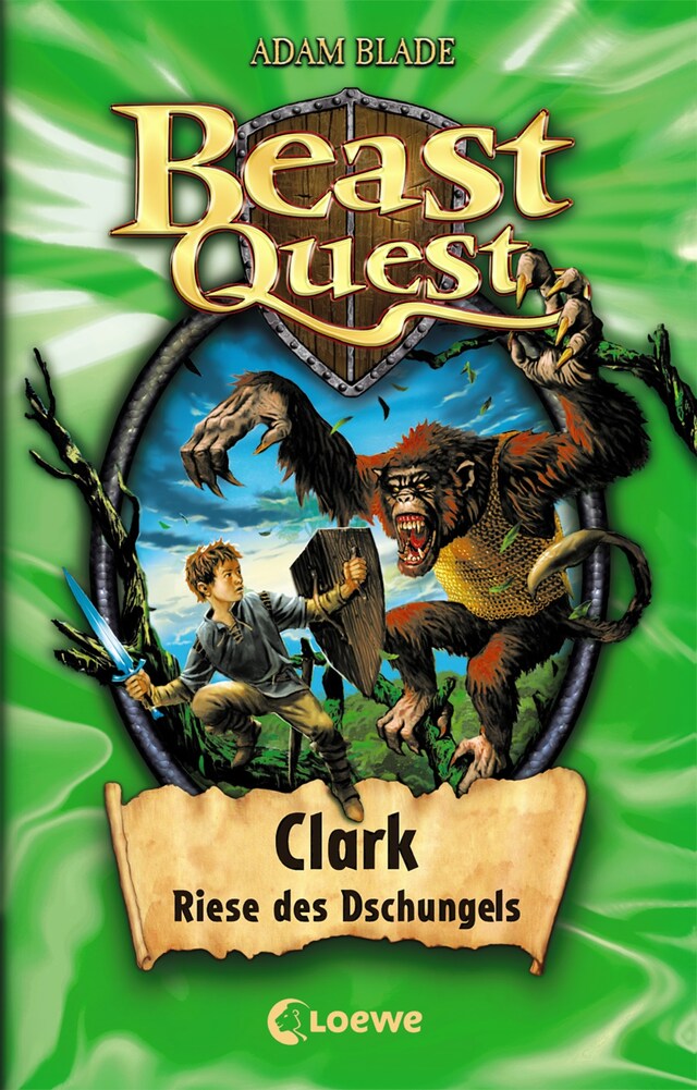 Okładka książki dla Beast Quest (Band 8) - Clark, Riese des Dschungels