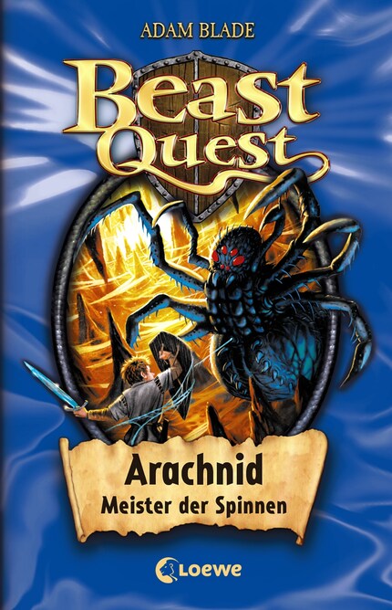 Beast Quest (Band 11) - Arachnid, Meister der Spinnen bookCoverFor