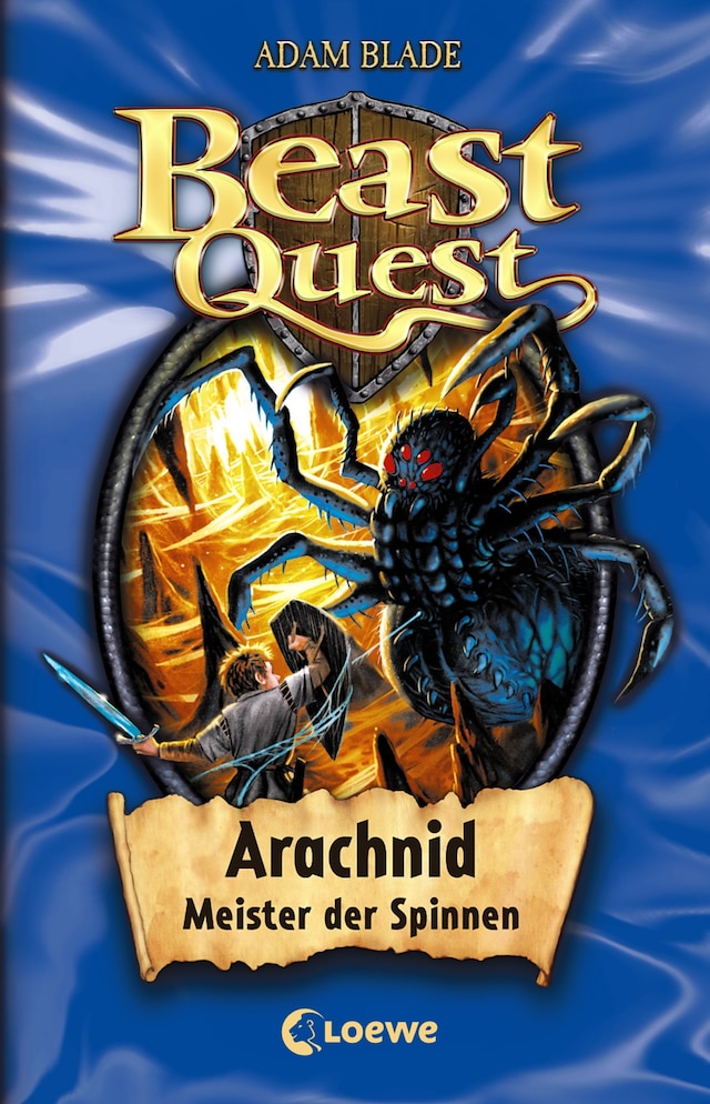 Book cover for Beast Quest (Band 11) - Arachnid, Meister der Spinnen