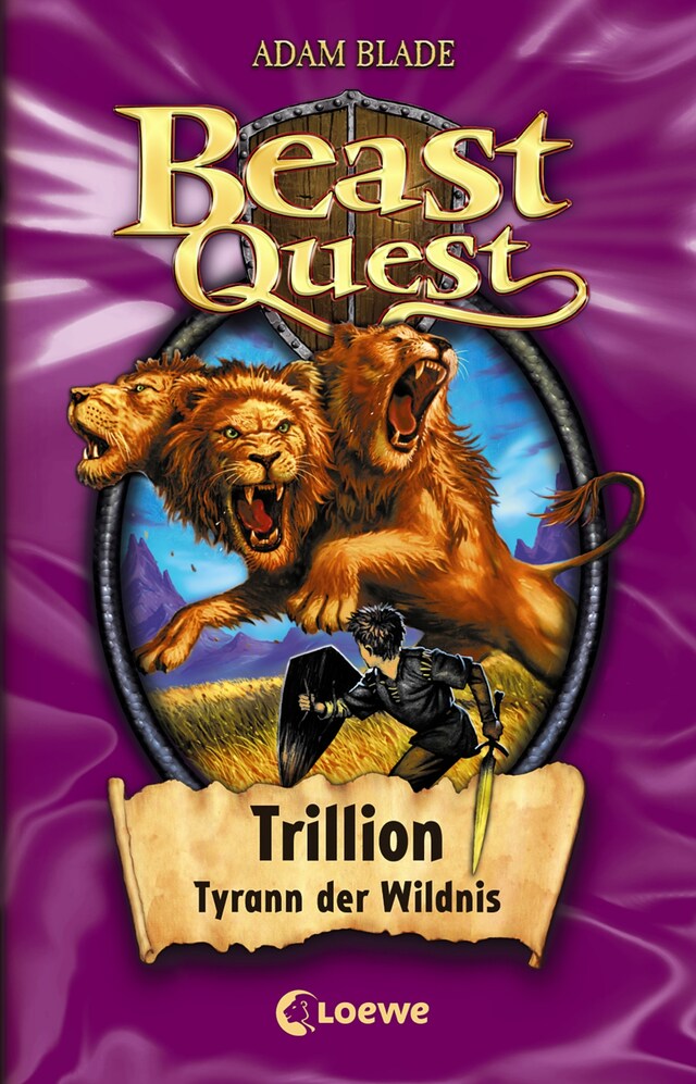 Book cover for Beast Quest (Band 12) - Trillion, Tyrann der Wildnis