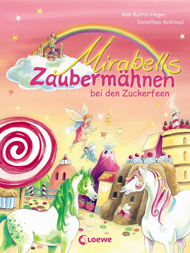 Buchcover für Mirabells Zaubermähnen bei den Zuckerfeen (Band 2)