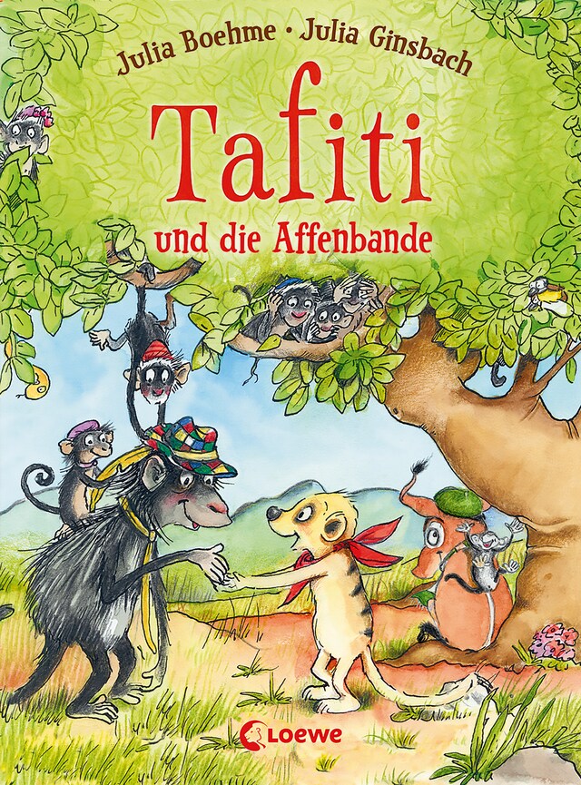 Kirjankansi teokselle Tafiti und die Affenbande (Band 6)