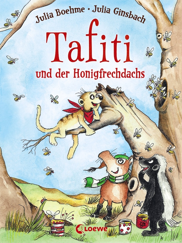 Kirjankansi teokselle Tafiti und der Honigfrechdachs (Band 7)