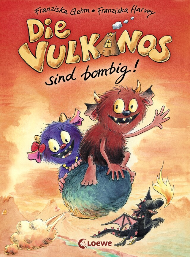 Kirjankansi teokselle Die Vulkanos sind bombig! (Band 2)