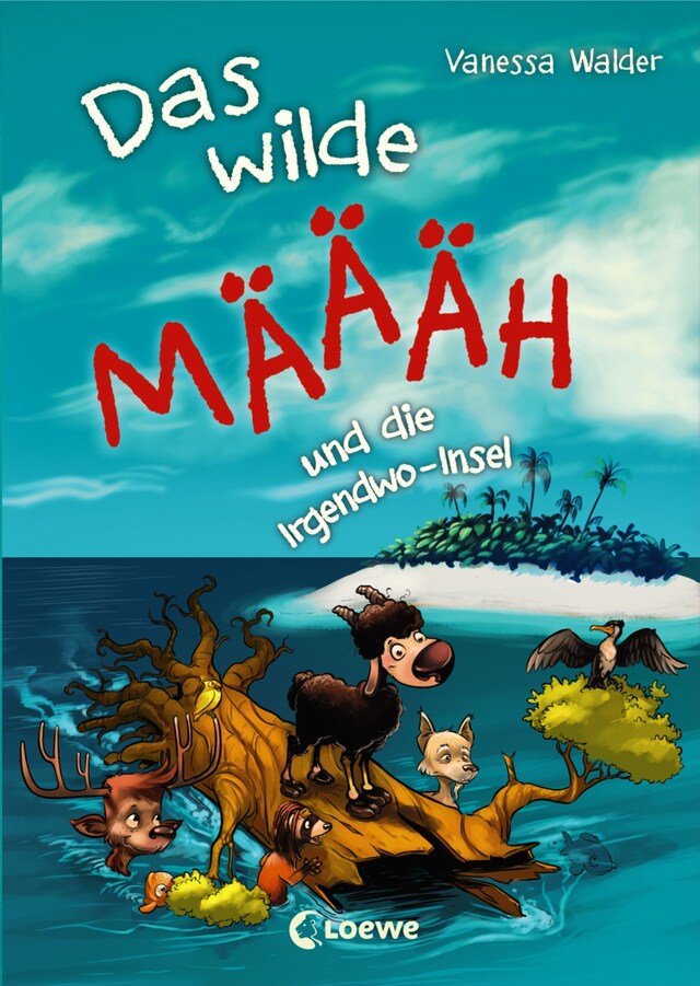 Book cover for Das wilde Mäh und die Irgendwo-Insel (Band 3)