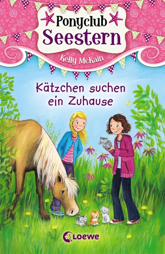 Book cover for Ponyclub Seestern (Band 2) – Kätzchen suchen ein Zuhause