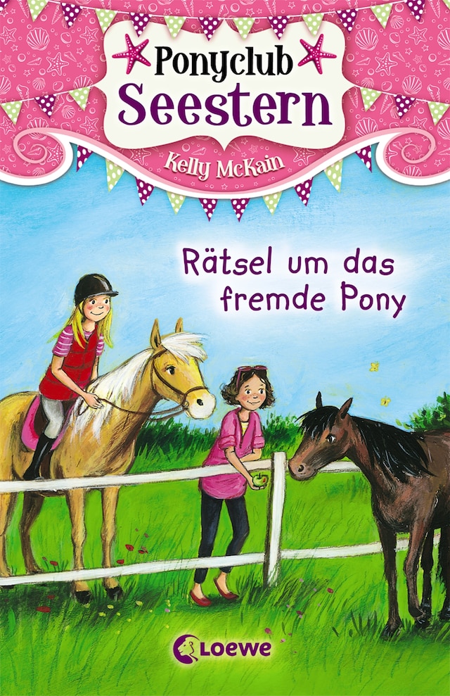 Book cover for Ponyclub Seestern (Band 3) - Rätsel um das fremde Pony