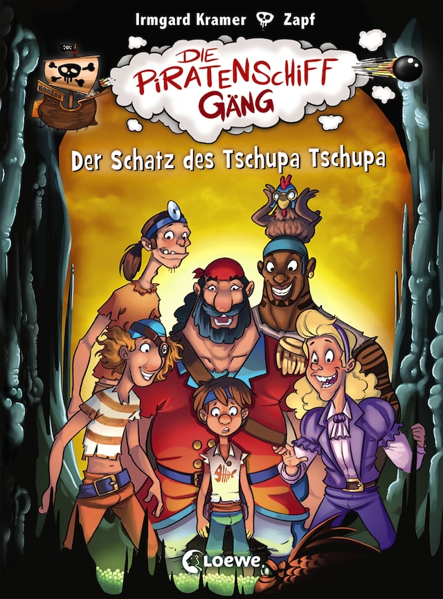 Okładka książki dla Die Piratenschiffgäng (Band 4) - Der Schatz des Tschupa Tschupa