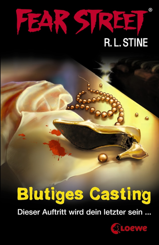 Book cover for Fear Street 14 - Blutiges Casting