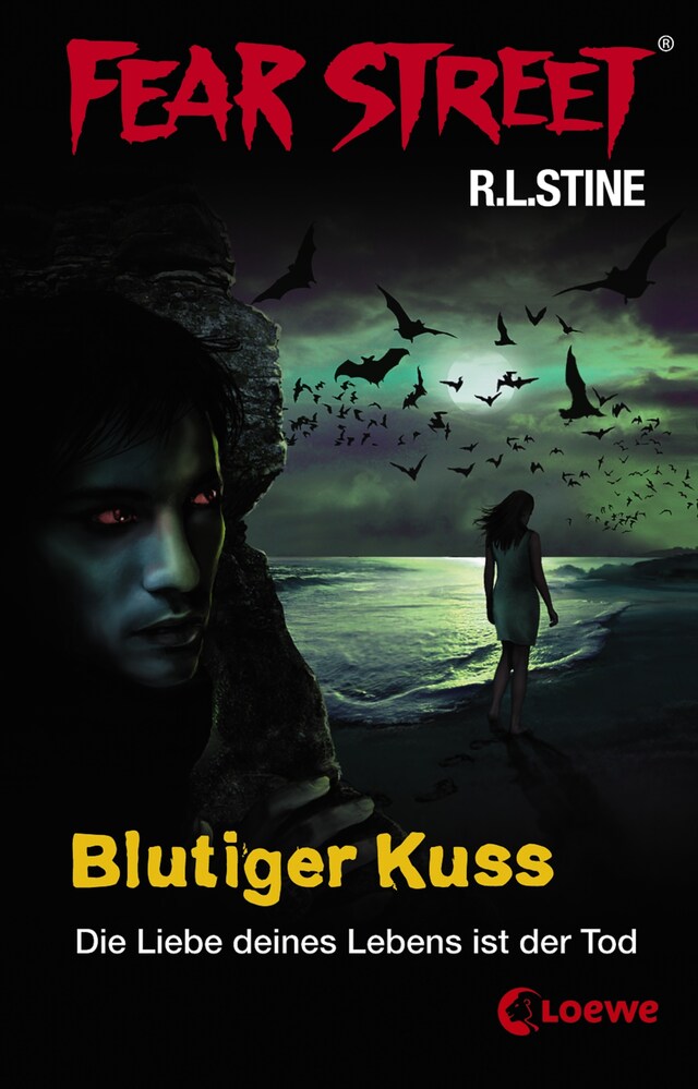 Book cover for Fear Street 20 - Blutiger Kuss
