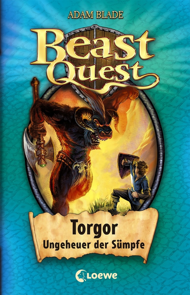 Okładka książki dla Beast Quest (Band 13) - Torgor, Ungeheuer der Sümpfe