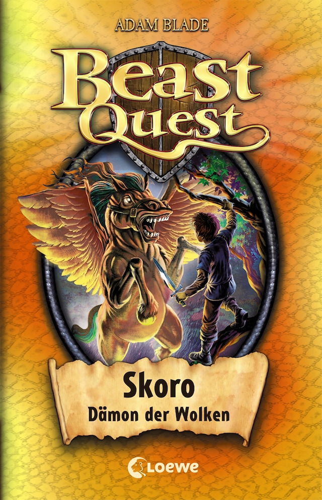 Book cover for Beast Quest (Band 14) - Skoro, Dämon der Wolken