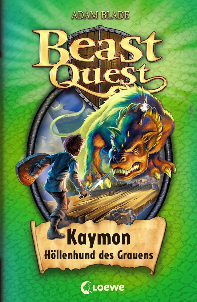 Book cover for Beast Quest (Band 16) – Kaymon, Höllenhund des Grauens