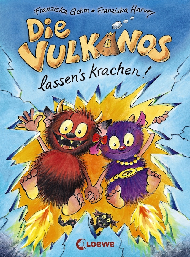 Book cover for Die Vulkanos lassen's krachen! (Band 3)