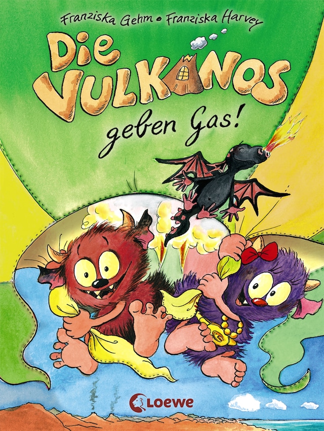 Book cover for Die Vulkanos geben Gas! (Band 5)