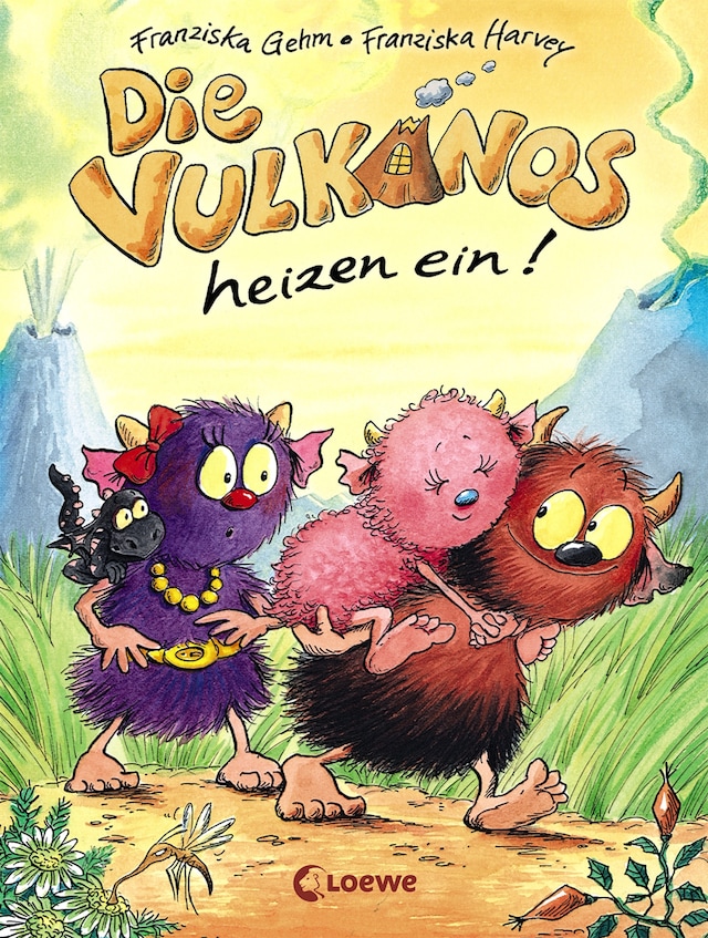 Book cover for Die Vulkanos heizen ein! (Band 6)
