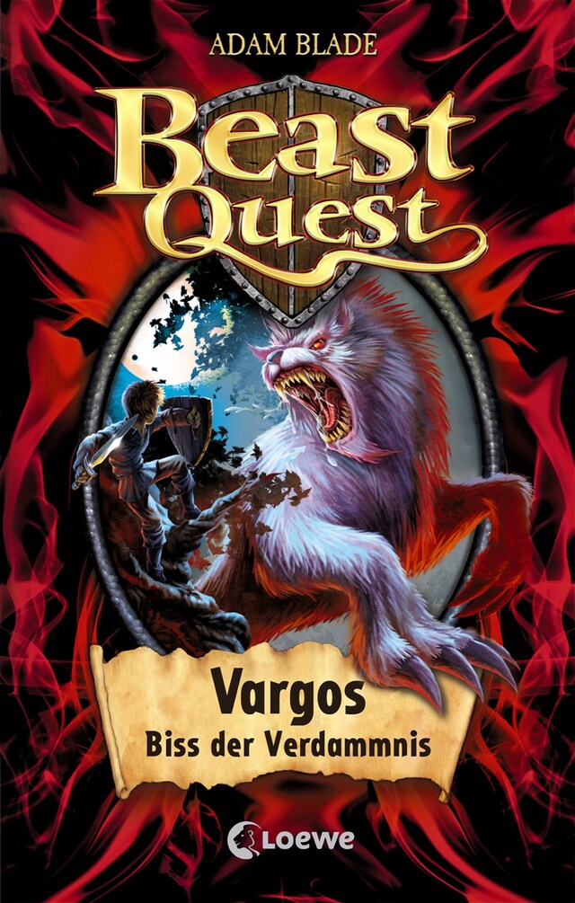 Boekomslag van Beast Quest (Band 22) - Vargos, Biss der Verdammnis