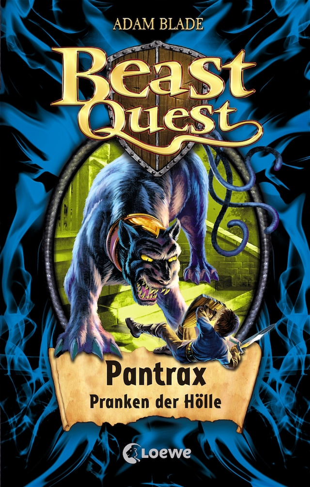 Kirjankansi teokselle Beast Quest (Band 24) - Pantrax, Pranken der Hölle