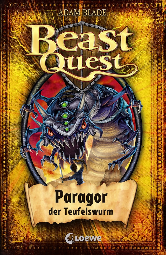 Buchcover für Beast Quest (Band 29) - Paragor, der Teufelswurm