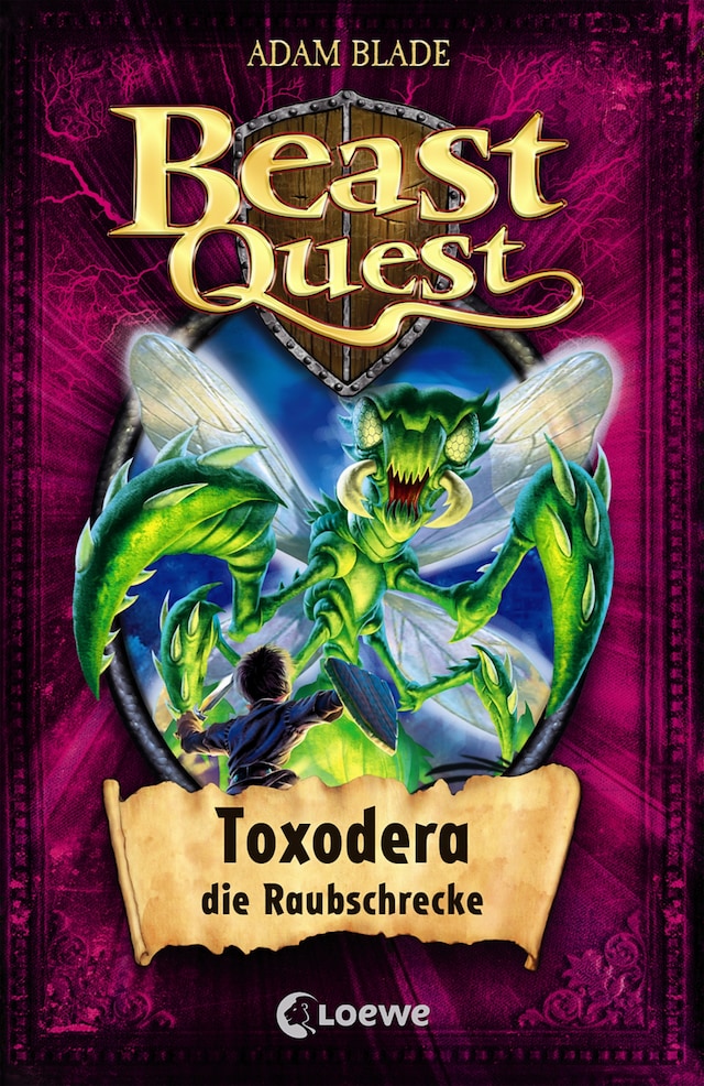 Buchcover für Beast Quest (Band 30) - Toxodera, die Raubschrecke