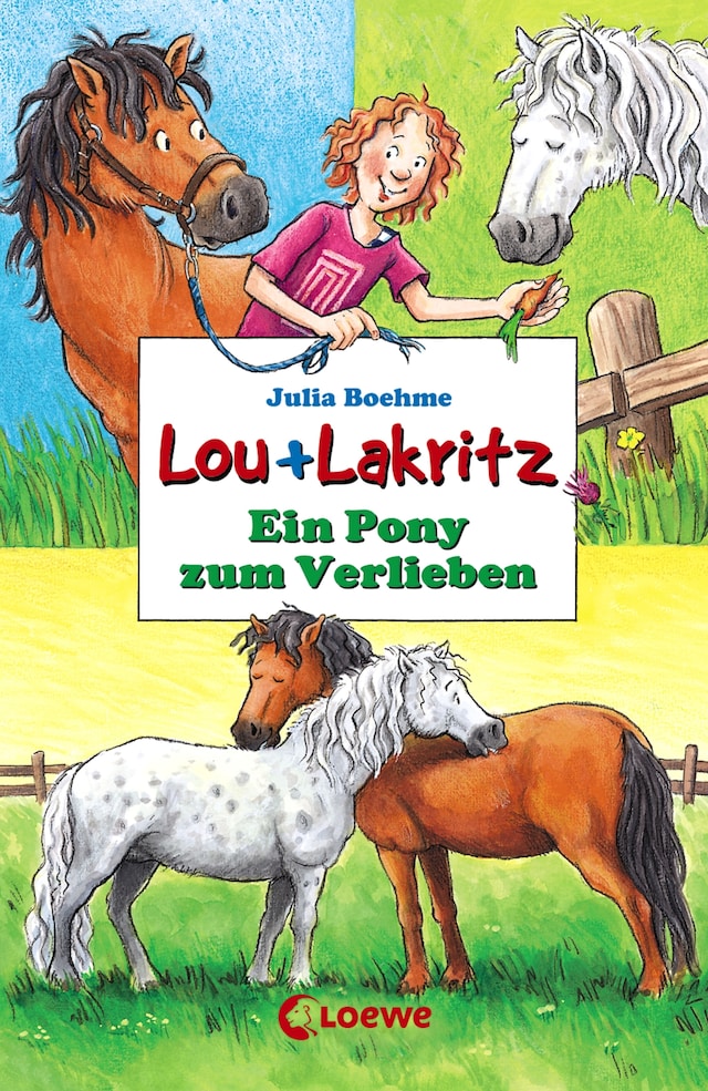 Boekomslag van Lou + Lakritz 5 - Ein Pony zum Verlieben