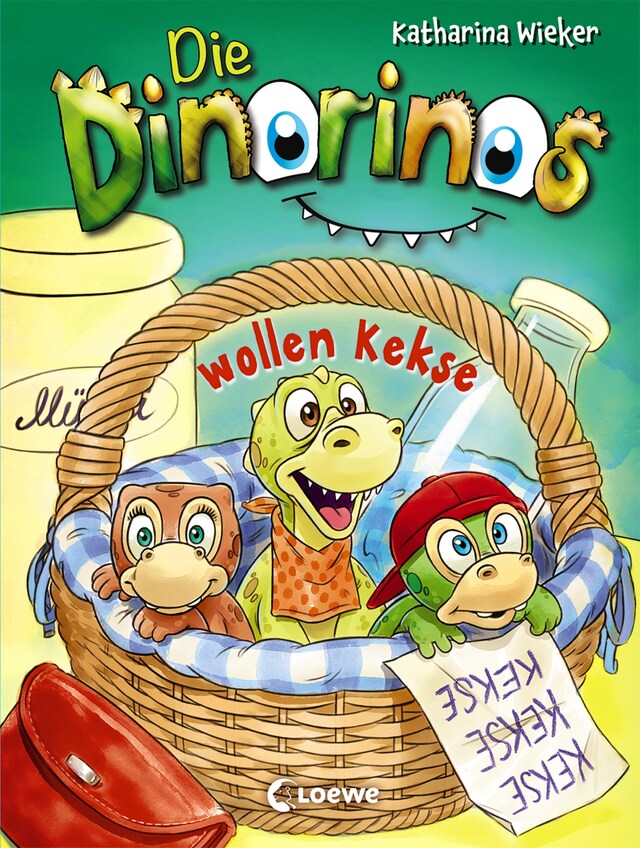 Kirjankansi teokselle Die Dinorinos wollen Kekse (Band 2)