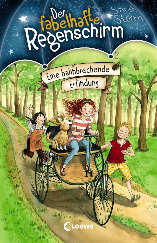 Book cover for Der fabelhafte Regenschirm (Band 3) - Eine bahnbrechende Erfindung