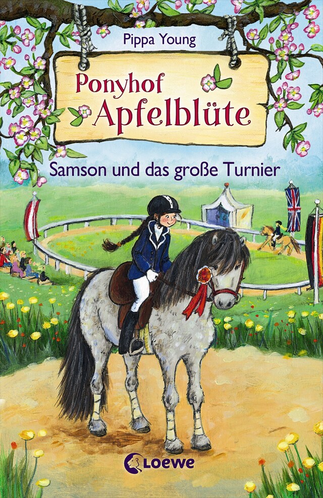 Book cover for Ponyhof Apfelblüte (Band 9) - Samson und das große Turnier