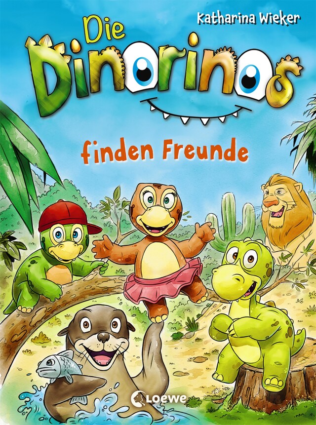Book cover for Die Dinorinos finden Freunde (Band 3)