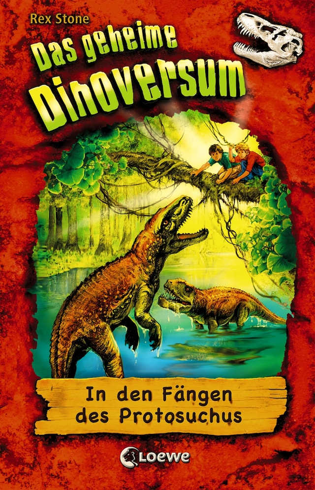 Bokomslag for Das geheime Dinoversum (Band 14) - In den Fängen des Protosuchus