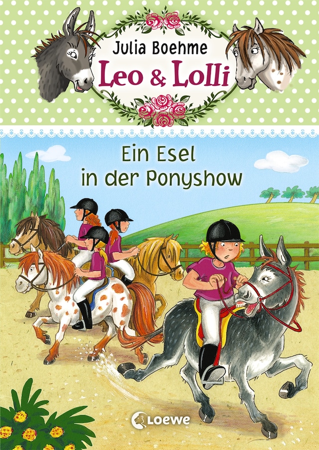 Bokomslag for Leo & Lolli (Band 4) - Ein Esel in der Ponyshow