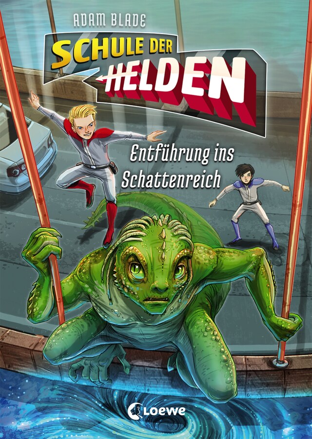 Book cover for Schule der Helden (Band 3) - Entführung ins Schattenreich