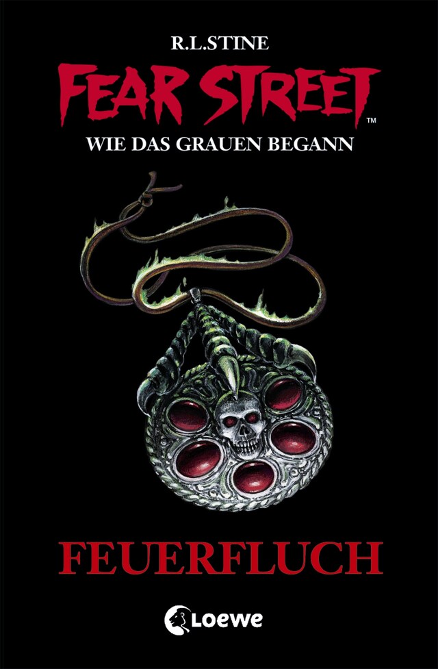 Buchcover für Fear Street 33 - Feuerfluch