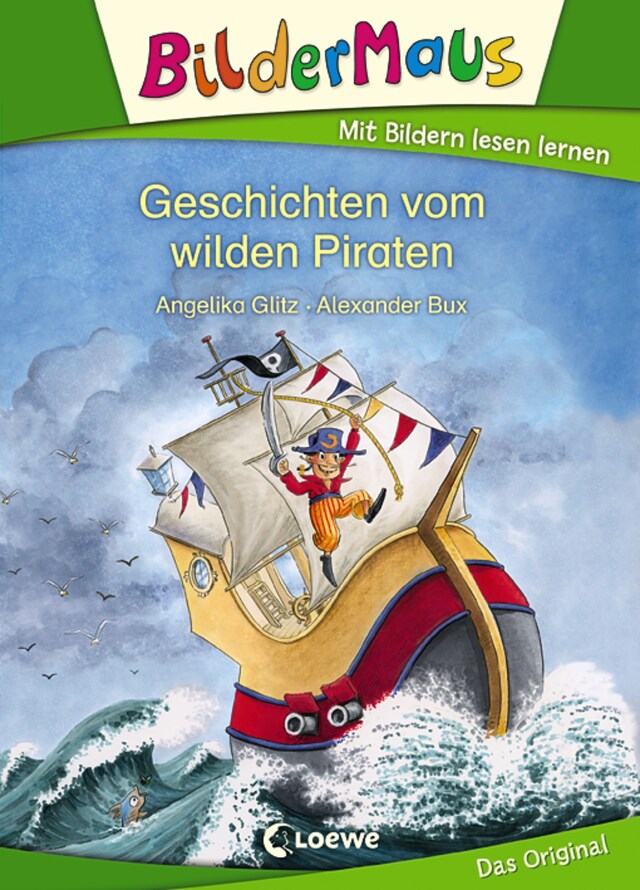 Copertina del libro per Bildermaus - Geschichten vom wilden Piraten