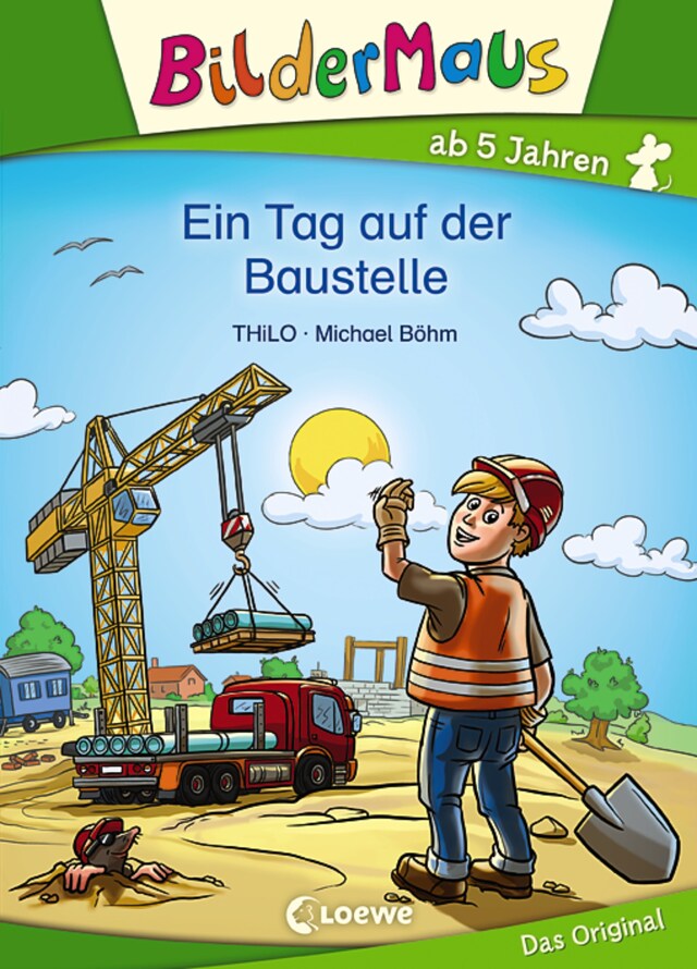 Portada de libro para Bildermaus - Ein Tag auf der Baustelle