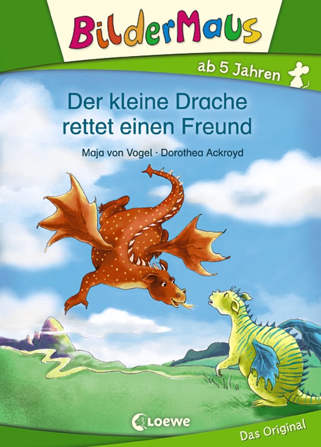 Book cover for Bildermaus - Der kleine Drache rettet einen Freund