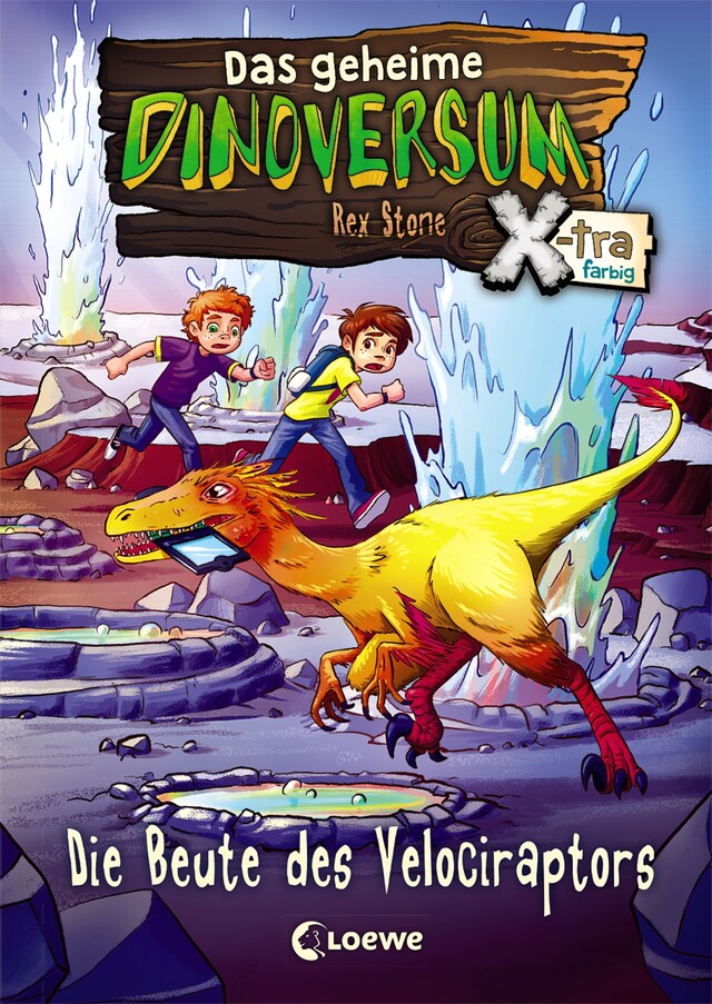 Bokomslag for Das geheime Dinoversum Xtra (Band 5) - Die Beute des Velociraptors