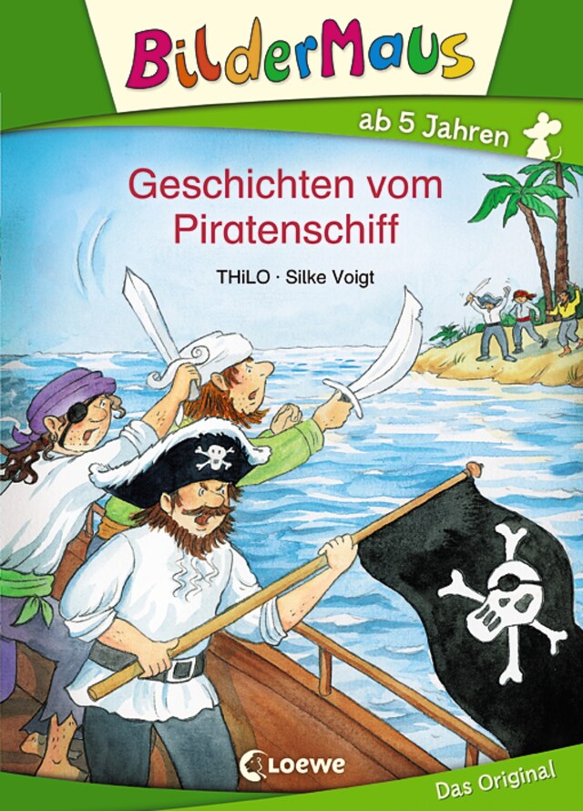 Copertina del libro per Bildermaus - Geschichten vom Piratenschiff