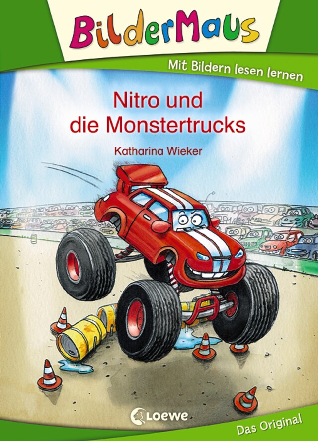 Book cover for Bildermaus - Nitro und die Monstertrucks