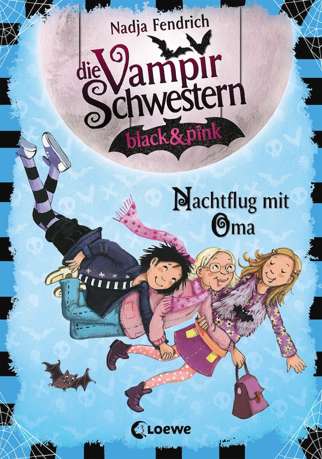 Buchcover für Die Vampirschwestern black & pink (Band 5) - Nachtflug mit Oma