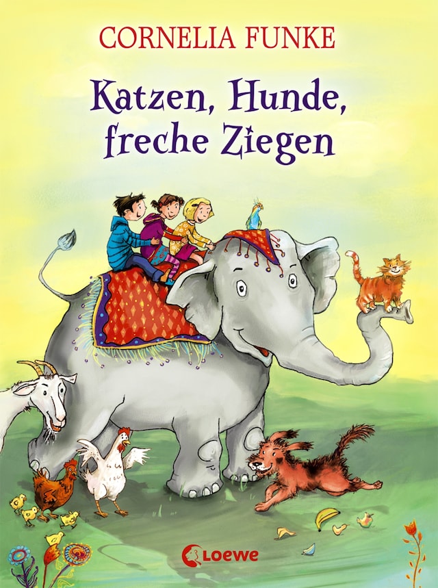 Portada de libro para Katzen, Hunde, freche Ziegen