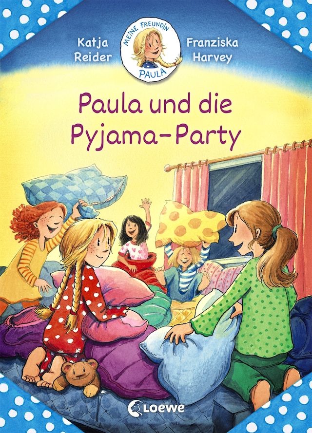 Buchcover für Meine Freundin Paula - Paula und die Pyjama-Party