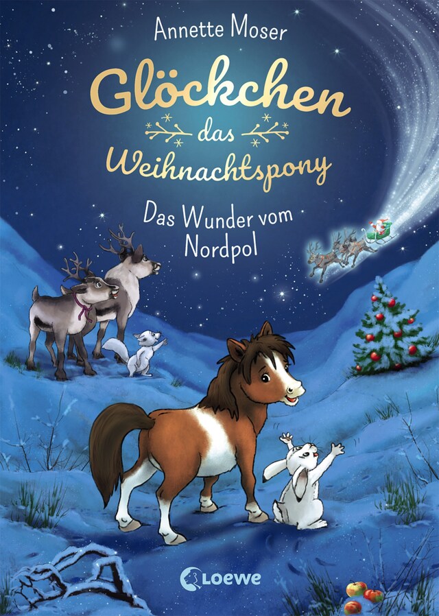 Book cover for Glöckchen, das Weihnachtspony (Band 1) - Das Wunder vom Nordpol