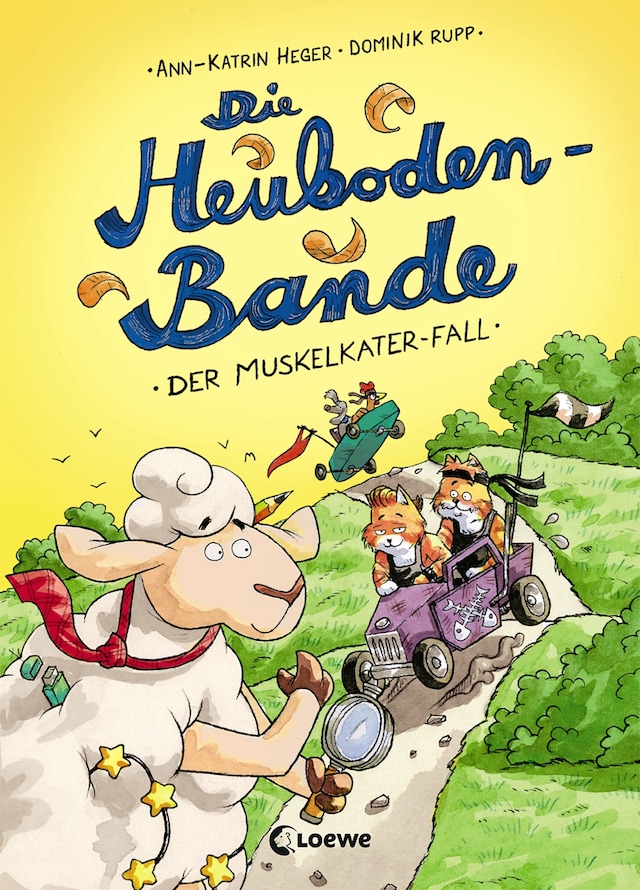 Okładka książki dla Die Heuboden-Bande (Band 2) - Der Muskelkater-Fall