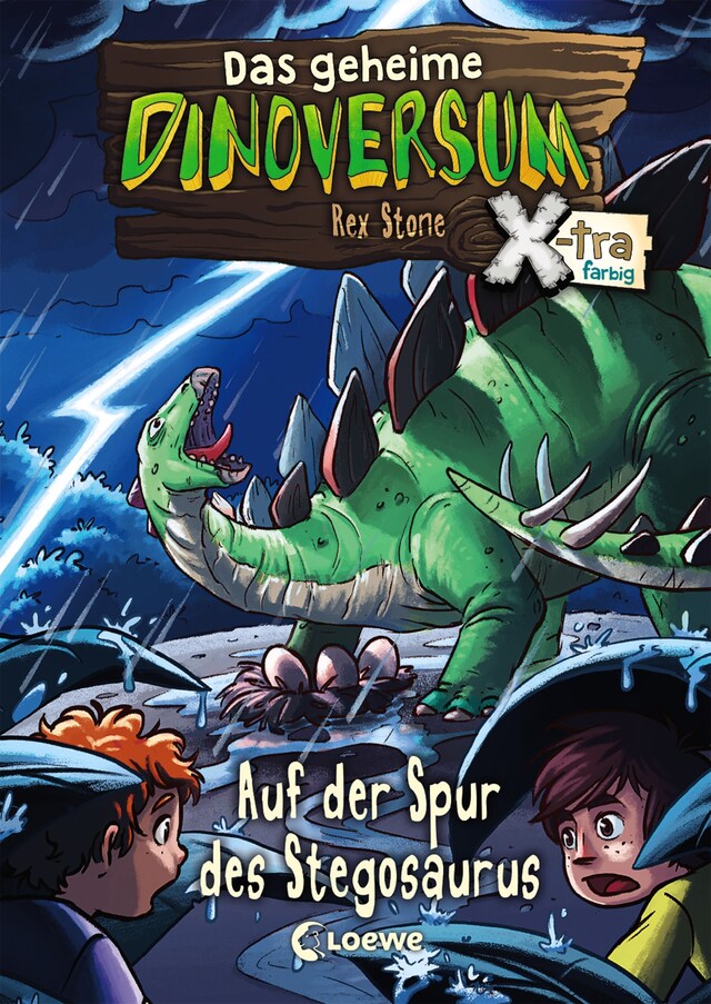 Bokomslag for Das geheime Dinoversum Xtra (Band 7) - Auf der Spur des Stegosaurus