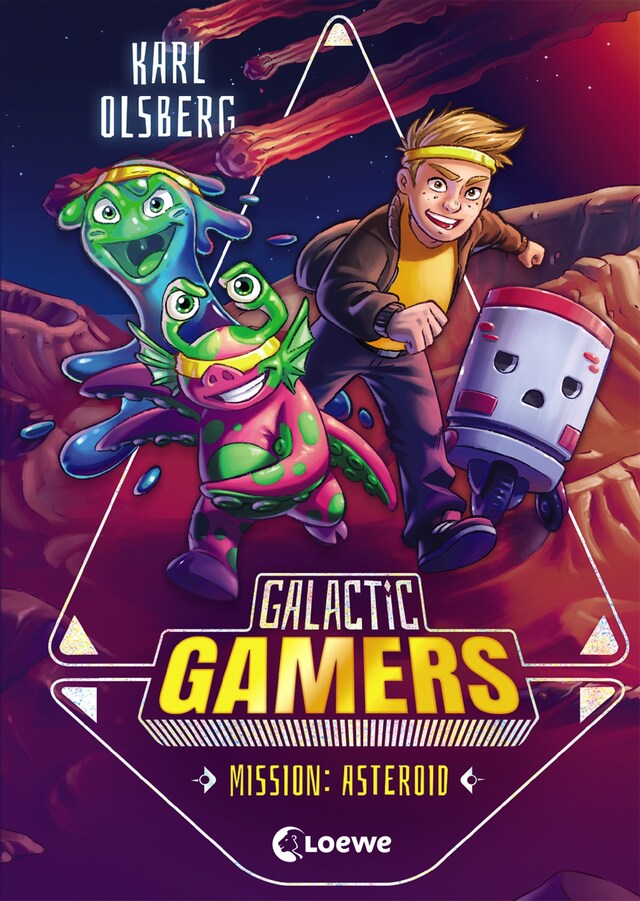 Book cover for Galactic Gamers (Band 2) - Mission: Asteroid